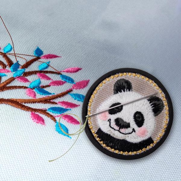 ピンキーパー縫製用品ピンホルダー刺繍刺繍用クロスステッチパンダ