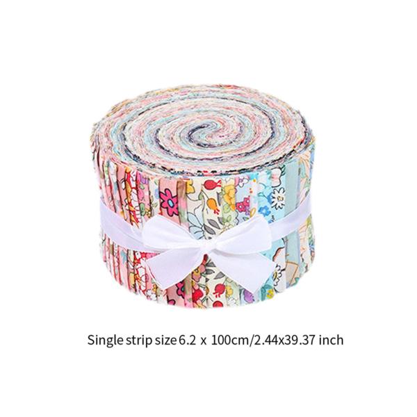 ジェリーロール生地 ジェリーロール生地 誕生日パッチワークキルティング用ストリップ 36ストリップ