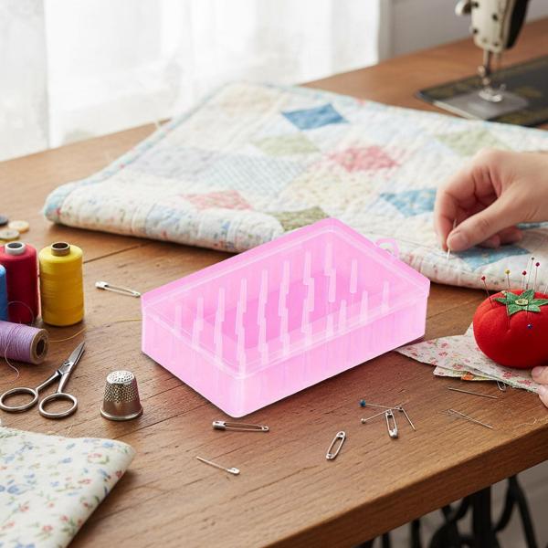 裁縫糸収納ボックス 糸オーガナイザー 防塵 多機能 ボビン収納ケース 家庭用 刺繍 家庭用