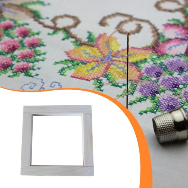 針仕事用ストレッチャーバー 木製ポータブルキャンバススプライスストレッチャーバー 35.56cmx35.56cm