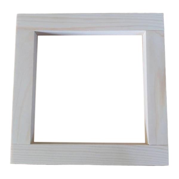 針仕事用ストレッチャーバー 木製ポータブルキャンバススプライスストレッチャーバー 40.46cmx40.46cm