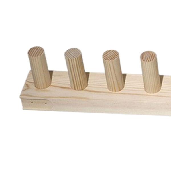 木製編み機 組み立て簡単 再利用可能 調節可能 かさばるブランケット編み機 4セクション