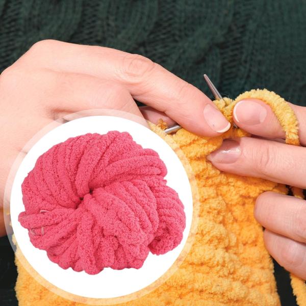 太いウール糸 ラグ作りに使える太い糸 手編みブランケット DIY 織り クラフト 