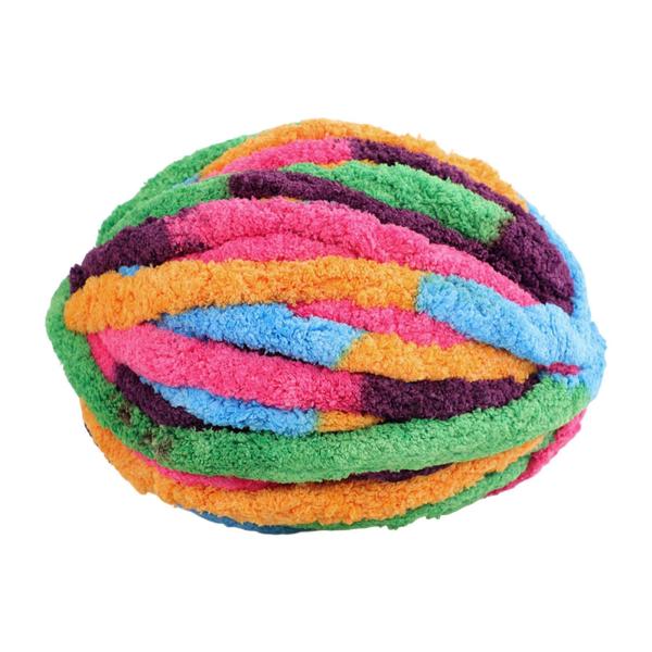 かぎ針編みに最適な太めのチャンキーヤーン。セーターやペットベッドの織りに最適なバルキーヤーン。グリーン、ブルー、ピンク。