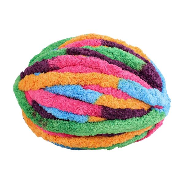 かぎ針編みに最適な太めのチャンキーヤーン。セーターやペットベッドの織りに最適なバルキーヤーン。グリーン、ブルー、ピンク。