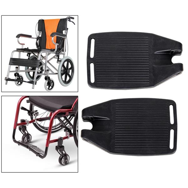 ユニバーサル車椅子フットレスト簡単取り付けアクセサリープラスチック2.2cmギャップ