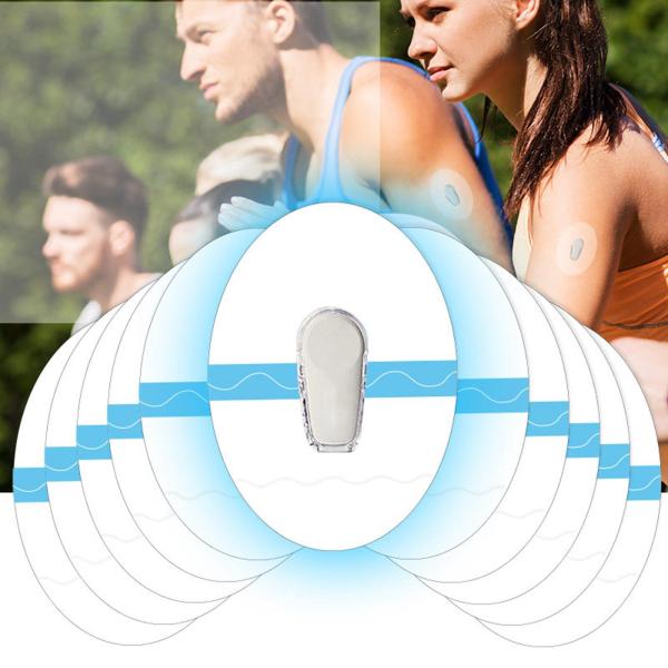 10xフリースタイル接着パッチ防水センサーカバー目に見えない通気性