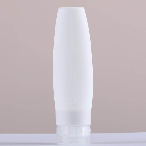 コンディショナーローションソープ用シリコントラベルボトル詰め替え可能男性女性4x90ml
