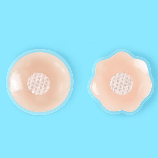 ドレスの花びらに再利用可能な超薄型胸