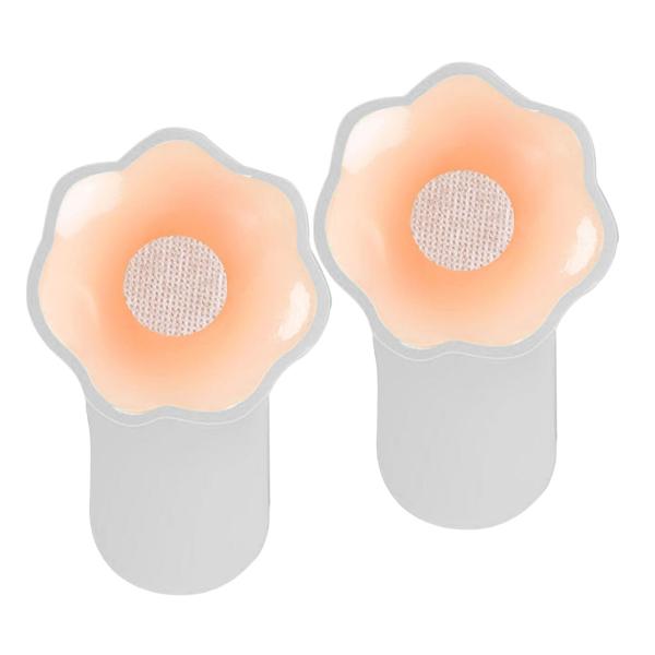 ドレスの花びらに再利用可能な超薄型胸