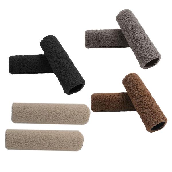 ユニバーサル保護のための2個の車椅子アームレストパッドは、圧力を和らげますブラック