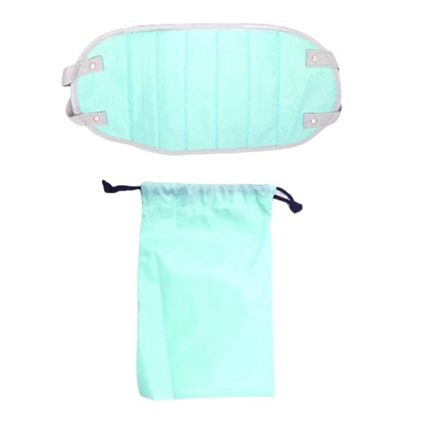 飛行機用フットレスト 軽量 レッグレスト フットレスト 快適 ホーム オフィス 緑