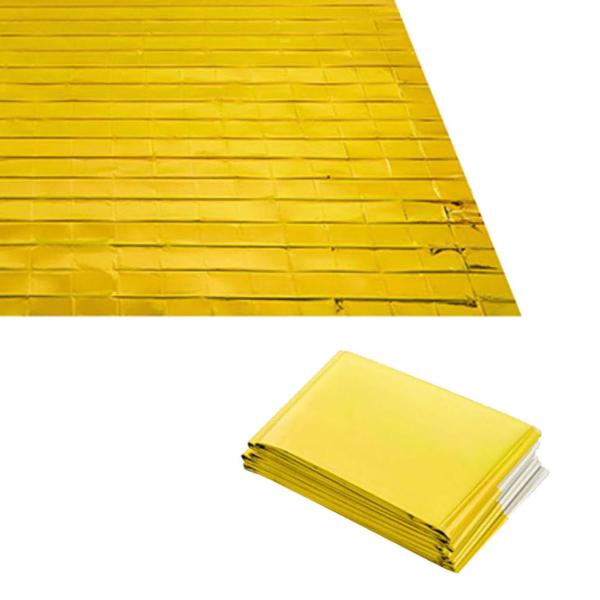 6x サバイバルブランケット 緊急用ブランケット ハイキング用 寒冷地サバイバルギア 130x210cm