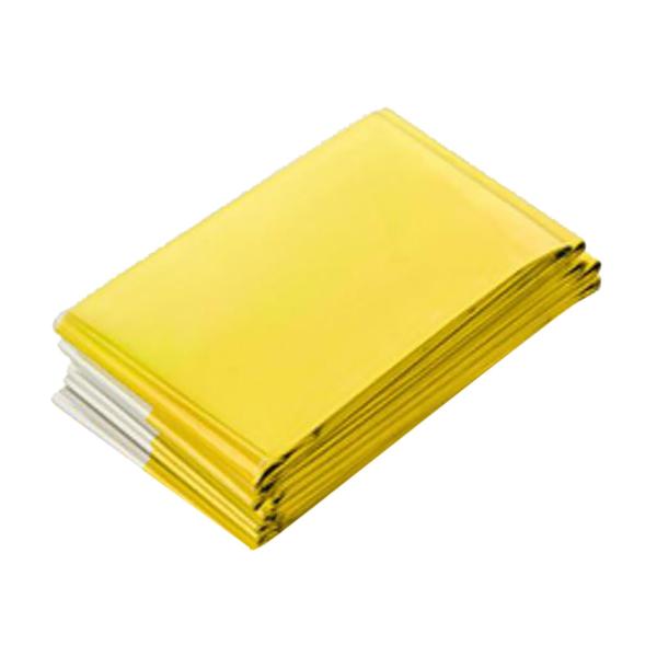 6x サバイバルブランケット 緊急用ブランケット ハイキング用 寒冷地サバイバルギア 130x210cm
