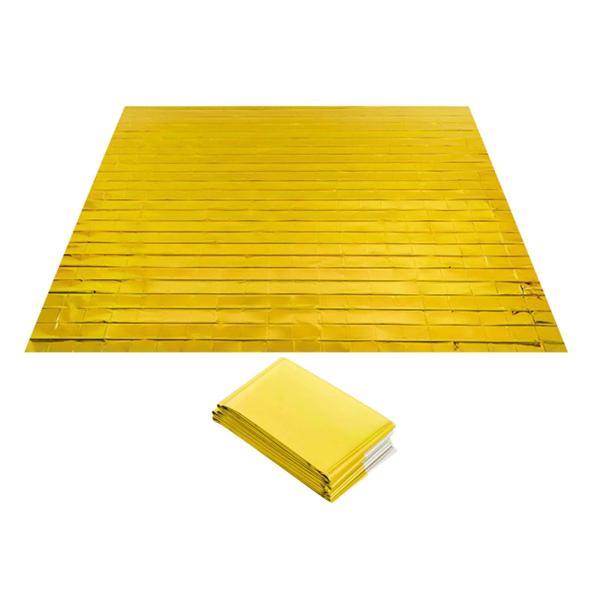 6x サバイバルブランケット 緊急用ブランケット ハイキング用 寒冷地サバイバルギア 130x210cm