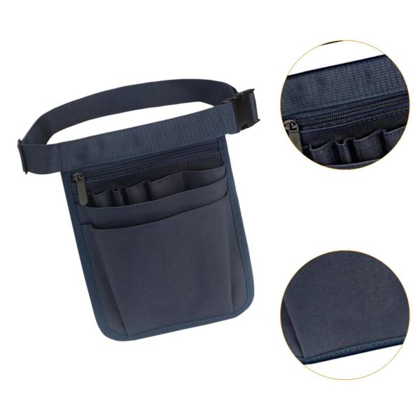 ナースウエストバッグ 実用的なマルチコンパートメント ナースポーチ はさみ ペン ツール用 ブルー
