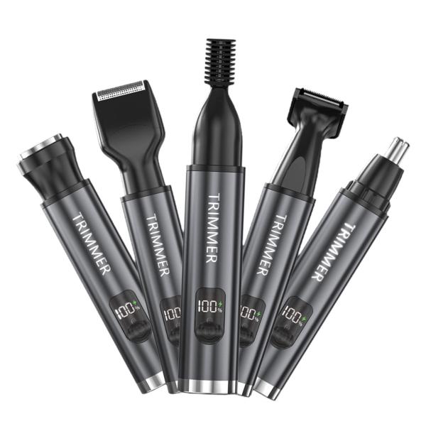耳と鼻の毛トリマー プロフェッショナル 簡単クリーニング USB 充電式