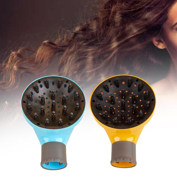 ヘアディフューザー ヘアドライヤーアクセサリー 速乾性 ヘアブロワー ドライヤーディフューザー ブルー