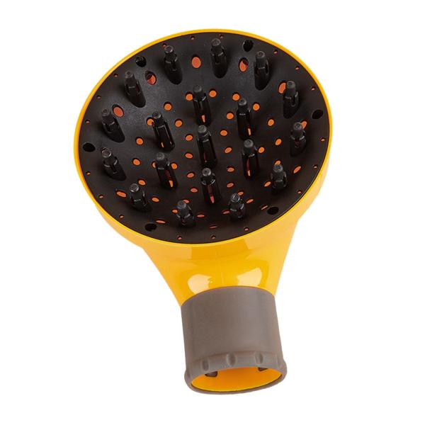 ヘアディフューザー ヘアドライヤーアクセサリー 速乾性 ヘアブロワー ドライヤーディフューザー イエロー