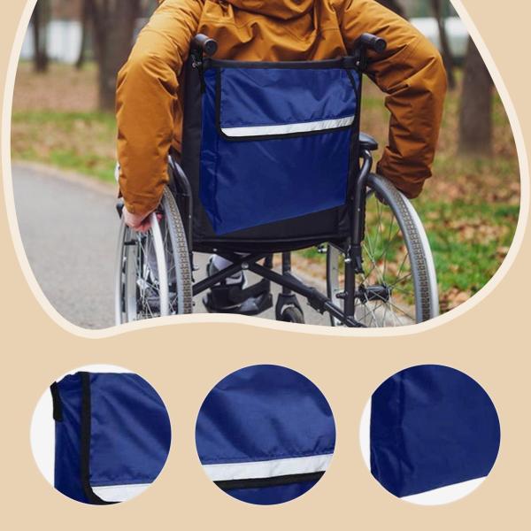 バッグ、アクセサリー、スクーター、歩行器、車椅子用の収納バッグ
