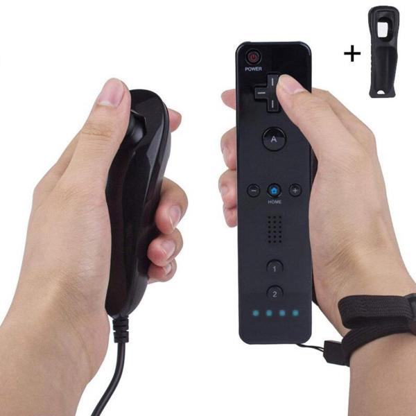 WiiWiiUブルー用のジェスチャーコントローラーとヌンチャクジョイスティックコンボ