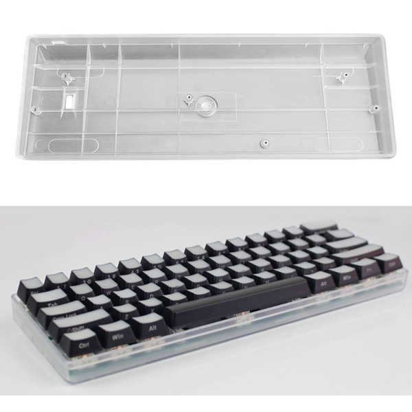 60% メカニカルキーシェルケースフレームdiyコンポーネントDZ60と互換性が、GH60、POKER2、とfaceuレイアウト｜stk-shop｜05