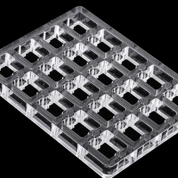 Cherry Mx Switch4x5用のクリアスイッチテスターベースアクリルプレート