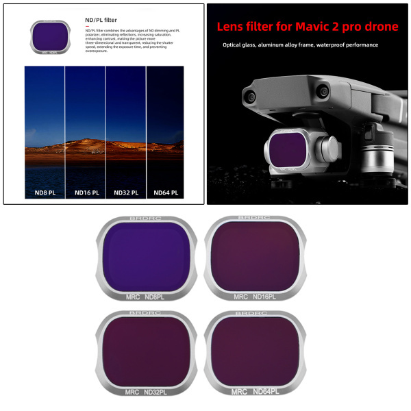 DJI Mavic 2 Proアクセサリー用のプロフェッショナル光学ガラスカメラレンズフィルター修理部品、高精細研削処理、｜stk-shop｜06
