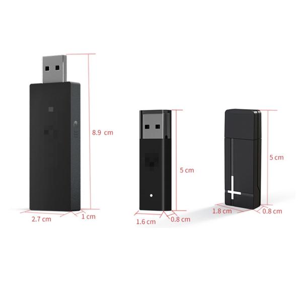 XboxOneコントローラー用アダプターUレシーバーコンパクト使いやすい