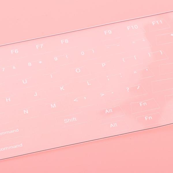 メカニカルキーキャップ用ユニバーサルキーボードサイドステッカークリアホワイト