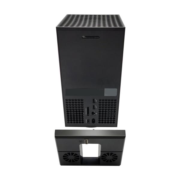 冷却ファンラジエータークーラーシステムxboxシリーズx用垂直スタンドドックゲームコンソールコントローラーコンソールアクセサリー