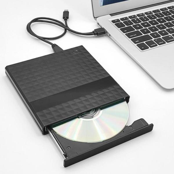 USB3.0外部DVDバーナープレーヤー高速DVD-RWチェッカーパターン