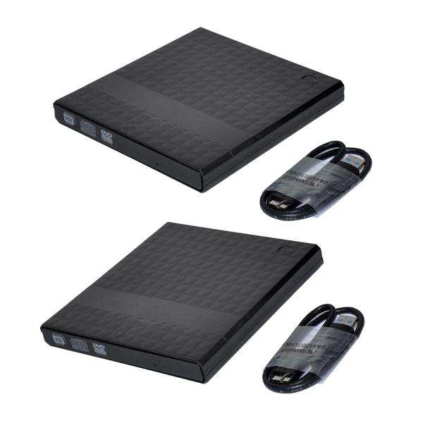 USB3.0外部DVDバーナープレーヤー高速DVD-RWチェッカーパターン