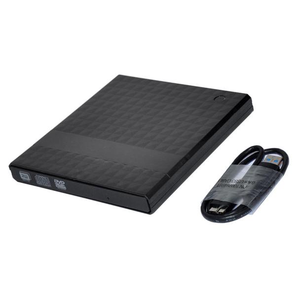 USB3.0外部DVDバーナープレーヤー高速DVD-RWチェッカーパターン