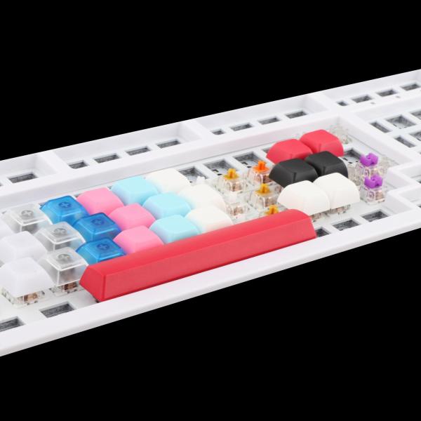 10xPBTキーキャップセットDIY交換部品CHERRYMXスイッチのゲーム愛好家赤