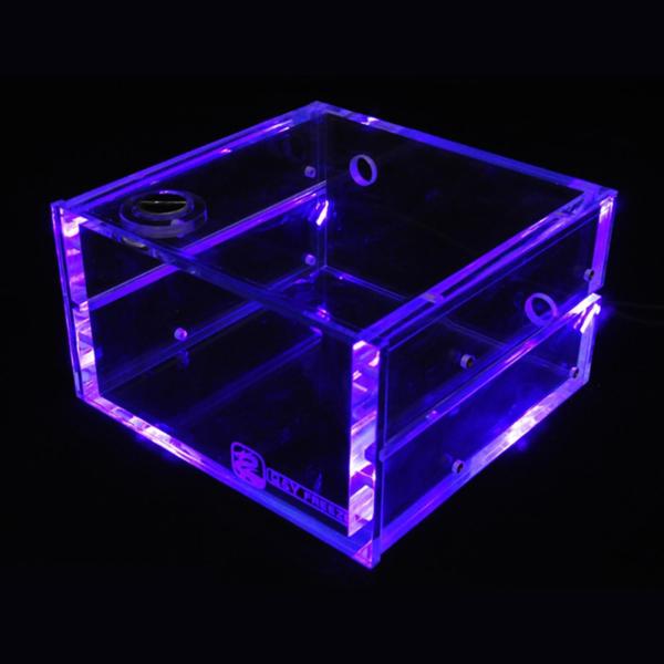 PCコンピュータ用の透明な水冷タンク液体冷却システムドライバー