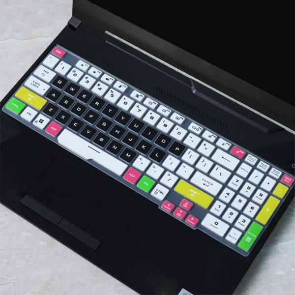 ASUSTUFゲーミングA15ノートブック用キーボードカバーシリコンユニバーサルシン |  | 06