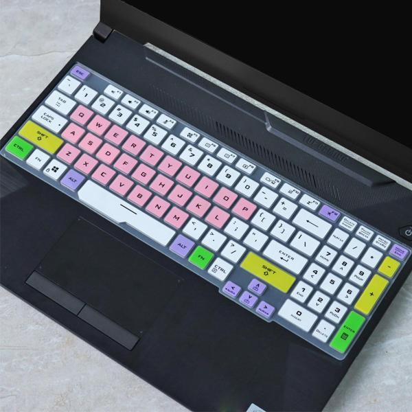 ASUSTUFゲーミングA15ノートブック用キーボードカバーシリコンユニバーサルシン |  | 07
