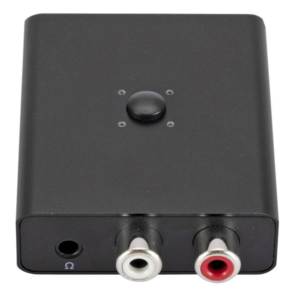スピーカー用Bluetoothレシーバーアダプター3.5mm互換性トランスミッター