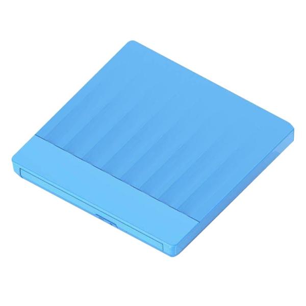 MacWindowsラップトップライトブルー用の外部DVDバーナーUSB3.0CD /DVDROMプレーヤーライター