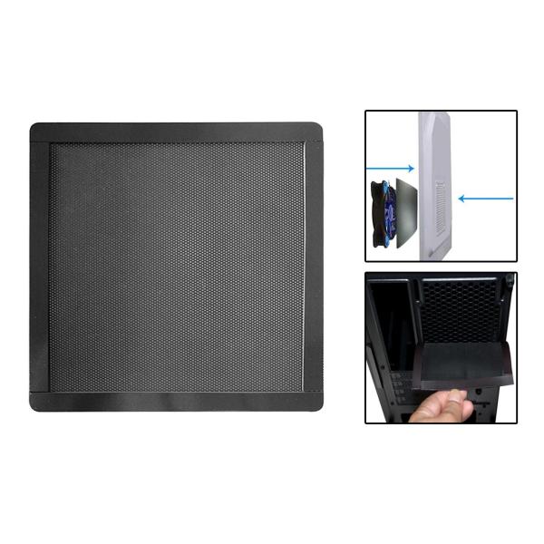コンピュータPC用PVC磁気冷却ファンダストフィルターカバー14x14cm