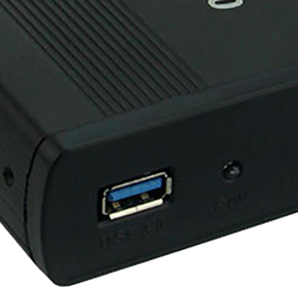 USB3.0からSATAへの外部3.5インチHDDケースドックハードディスクHDSSDボックスブラック