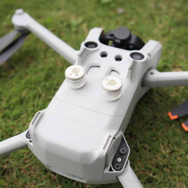 DJI Mini3Proアクセサリ用2ピース/個ドローンナイトフライトライトLEDフラッシュランプ