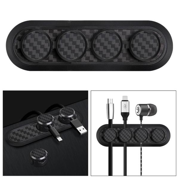 オフィスデスクトップカー用磁気ケーブルオーガナイザーデスクトップコード管理