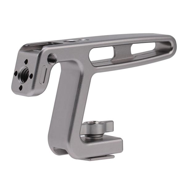 デジタル一眼レフカメラモニター用シルバーコールドシューマウント2x1/4