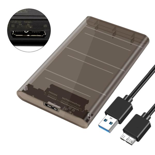 2.5 インチ外付けハード ドライブ エンクロージャ SSD エンクロージャ 5Gbps SATA から USB 3.1 , 茶色