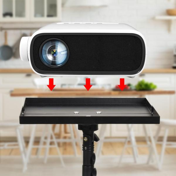 三脚トレイ アウトドア コンピューター ノートブック用 ユニバーサル 耐久性ブラケット