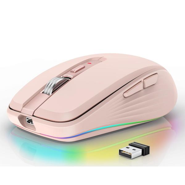 ポータブル コンピュータ マウス 調整可能 800/1200/ 1600/2400DPI 6 キー コンピュータ用｜stk-shop｜04