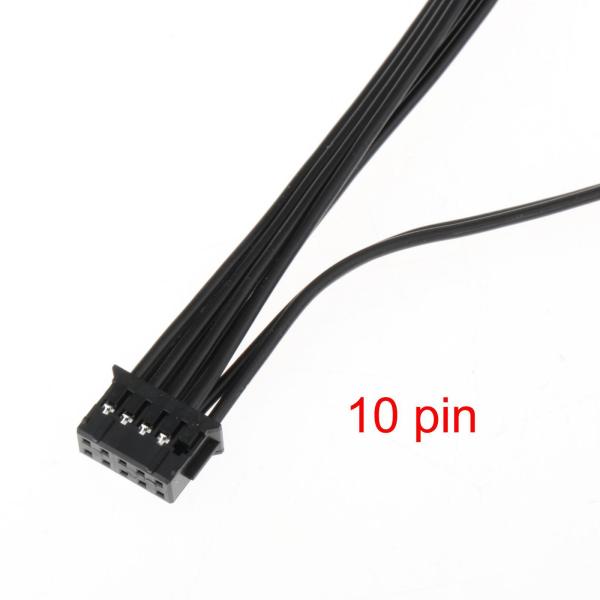 ウォーター クーラーのコネクター ケーブルの付属品のプラグ アンド プレイの家のための簡単な使用 10 ピン