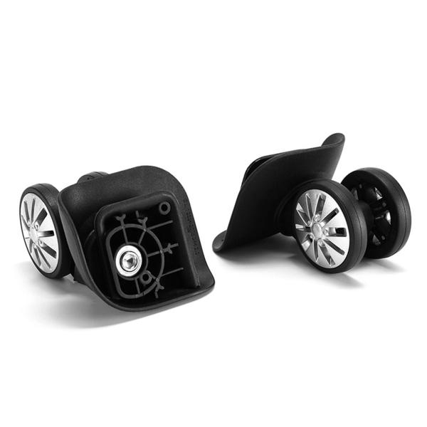 トラベルバッグトロリーケース用の4個の荷物ホイール静かなキャスターホイール